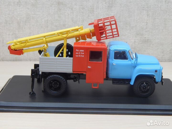 Газ 52 Телескопическая вышка твг-15