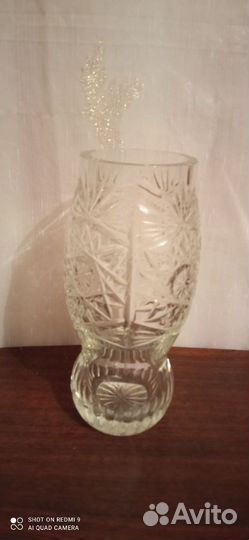 Хрустальные вазы СССР