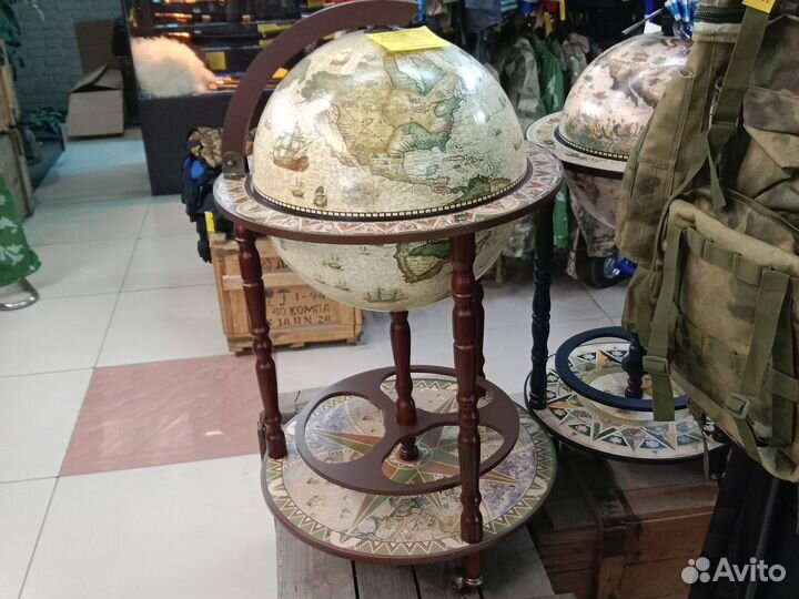 Глобус бар напольный