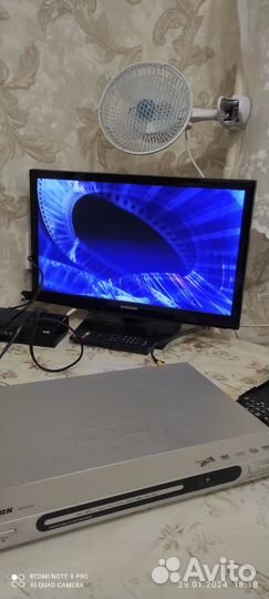 Портативный dvd плеер bbk