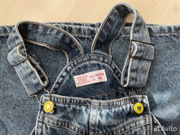 Джинсовый сарафан gloria jeans 92