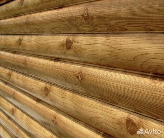 Сайдинг под бревно