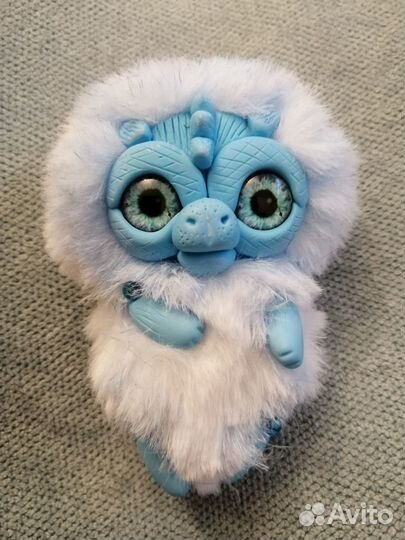 Меховой дракончик символ 2024 года