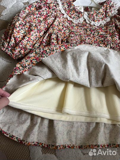 Платье для девочки 92