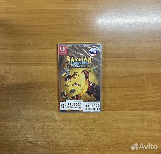 Switch Rayman Legends Definitive Edition (новый)