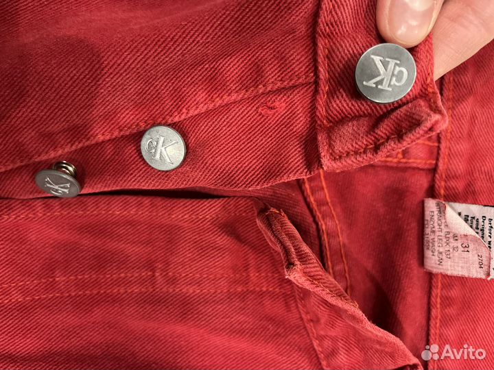 Джинсы Calvin Klein винтаж оригинал