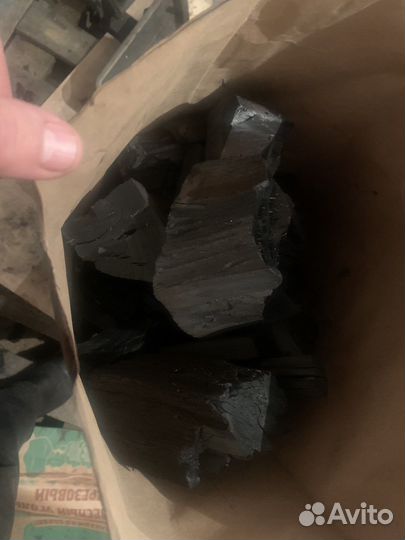 Уголь древесный в мешках 10 кг