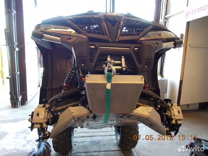 Защита днища квадроцикл CFMoto X8 H.O. / X10