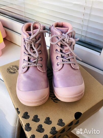 Ботинки демисезонные для девочки 27 размер