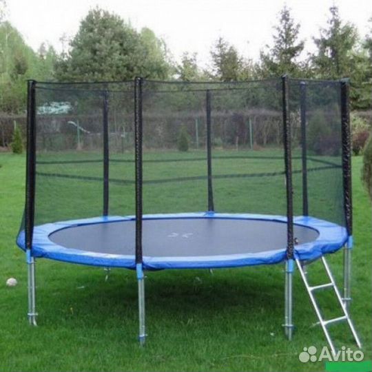 Батуты с защитной сеткой авито