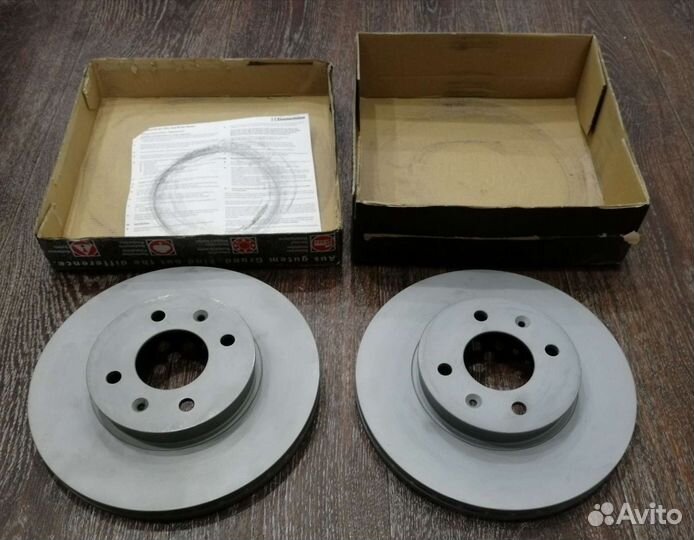 Передние тормозные диски Zimmermann