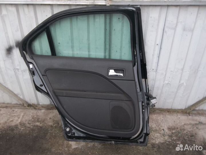Ford Fusion 2007 дверь левая задняя в сборе черная