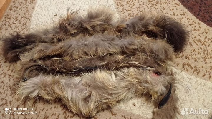Мех от курток для поделок