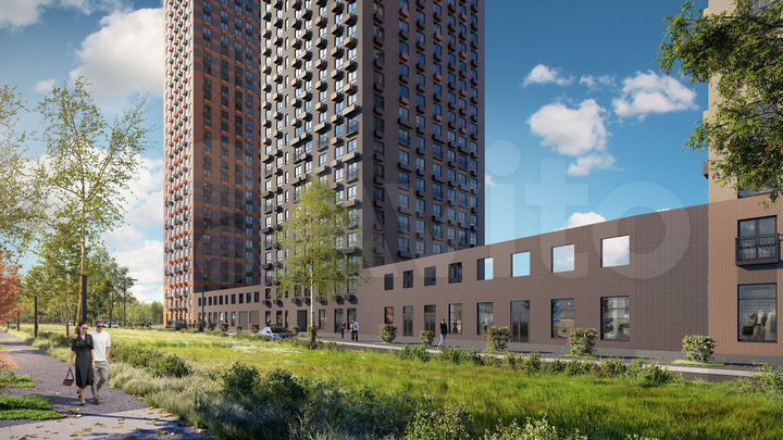 1-к. квартира, 42 м², 10/33 эт.