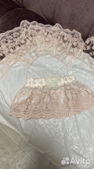 Кружевной уголок на выписку