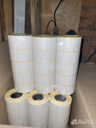 Термо этикетка 40х30 \ 800. И другие размеры :)