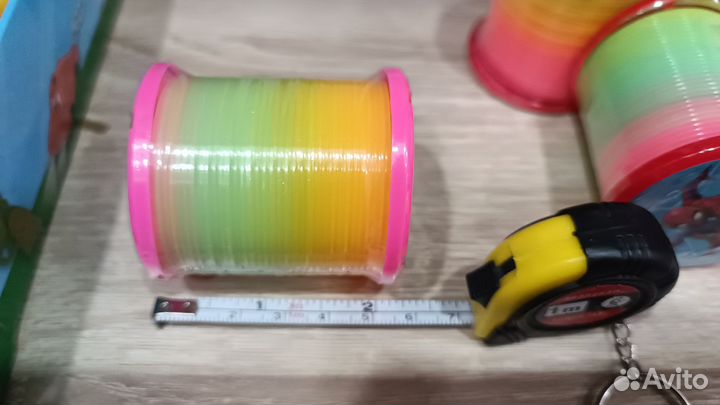 Пружинка радуга оптом