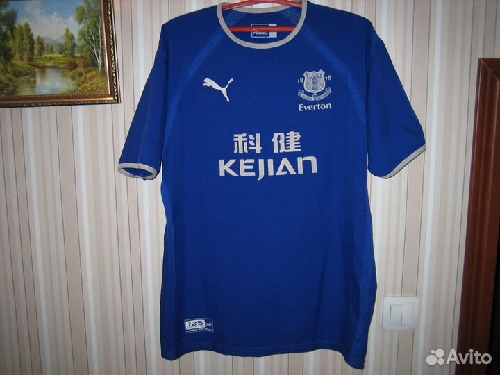 Винтажные футболки Эвертона