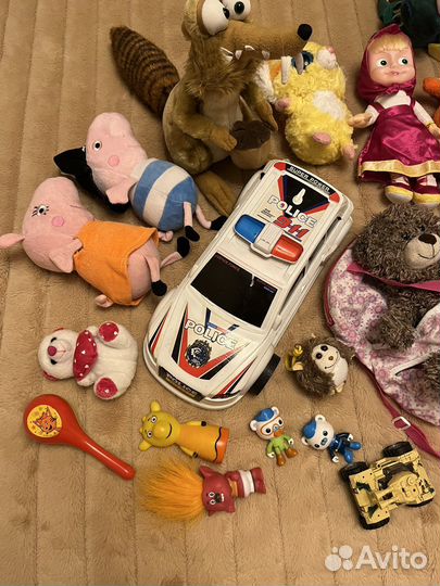 Игрушки пакетом (39 штук)
