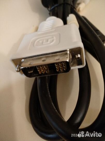 Кабели 2 шт. DVI - DVI, DVI - hdmi