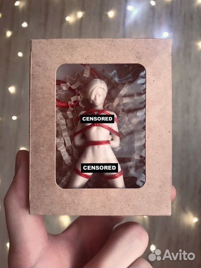 Подвеска в авто на зеркало (Shibari)