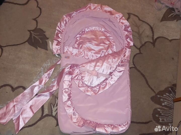 Конверт на выписку летний для девочки