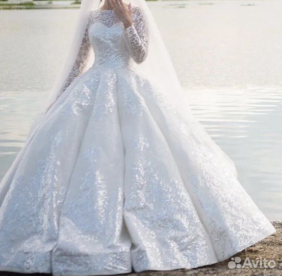 Шикарное свадебное Платье