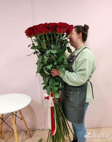 Высокие розы, букеты, цветы Доставка Доставка