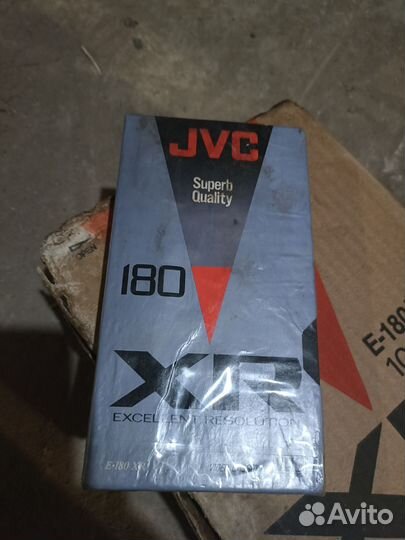 Видеокассеты vhs новые, E-180 (JA)