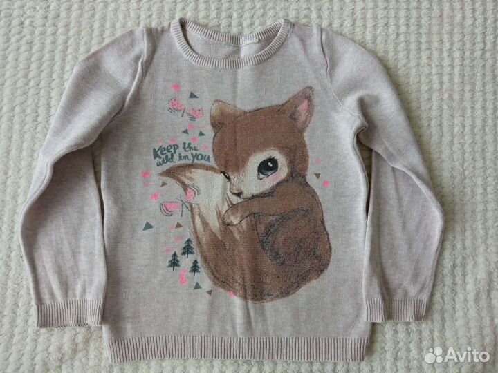 Вещи пакетом на девочку 104 110