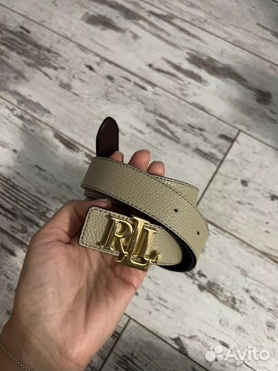 Ремень женский Ralph Lauren двусторнний (S)