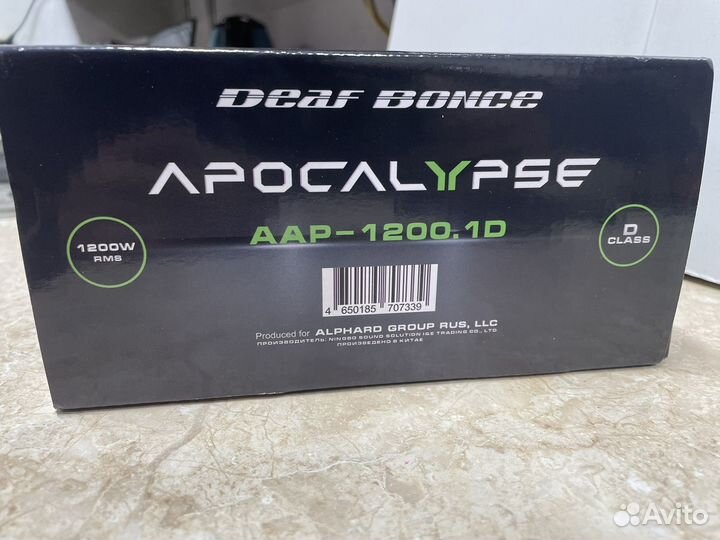 Apocalypse Atom Plus AAP -1200.1D моноблок