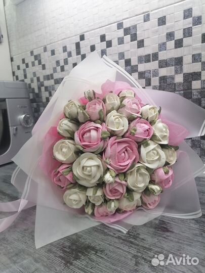 Зефирные цветы