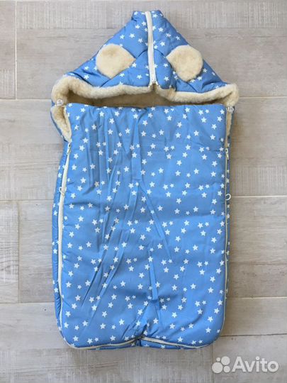 Конверт одеяло в коляску