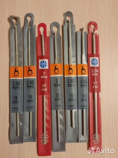 Крючки, пробойники, спицы для рукоделия