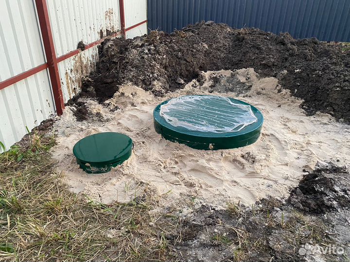 Монтаж септиков и автономных канализаций под ключ