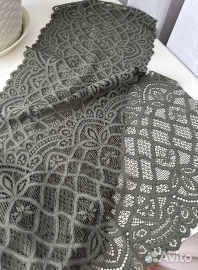 Кружево широкое новое