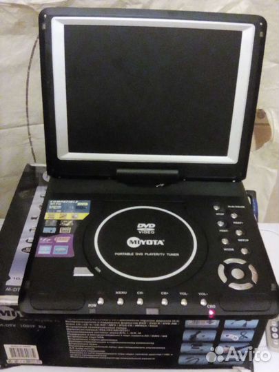 Портативный dvd плеер с тв Miyota m dtv 1001ru (10