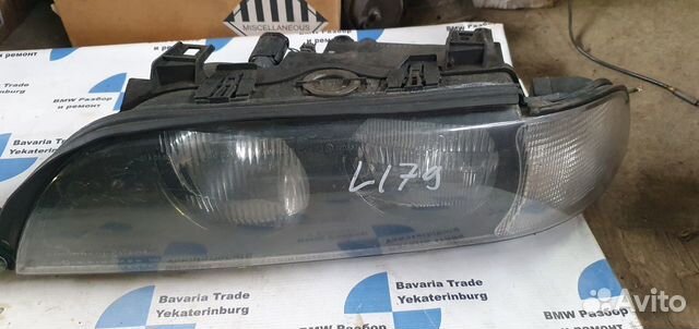 Фара дорест галоген левая бмв е39 bmw e39