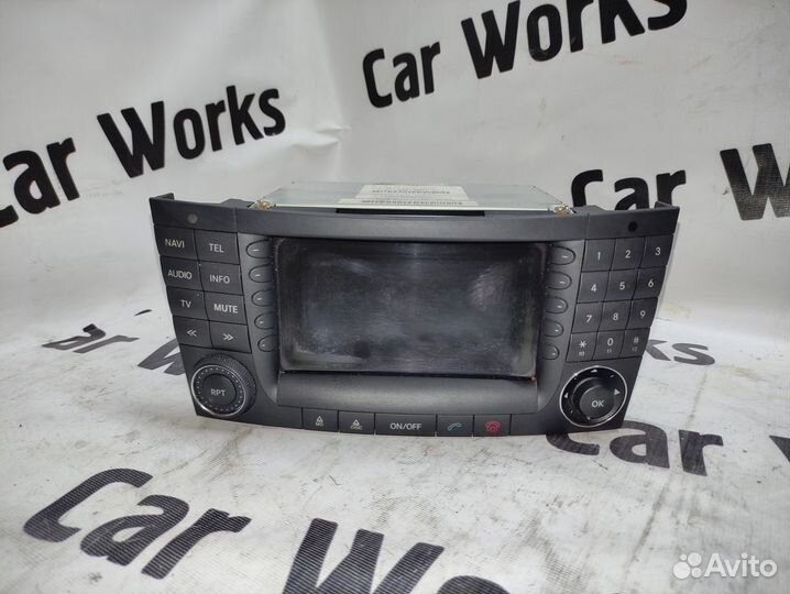 Монитор команд Mercedes Benz W211