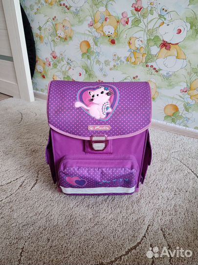 Рюкзак школьный, пенал, мешок для обуви herlitz