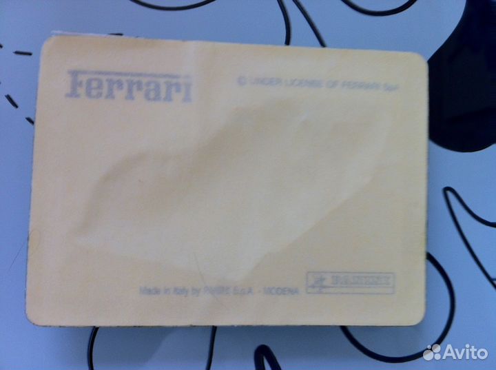 Объемные наклейки panini Ferrari