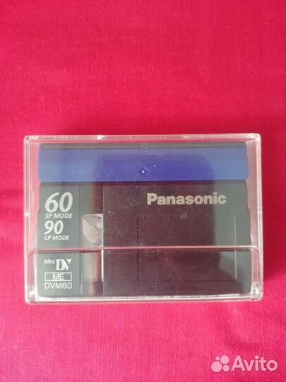 Кассеты MiniDV 60 мин.Panasonic AY-DVM60FF/LP
