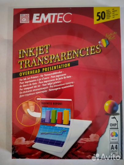 Emtec, lpro, hp, basf. Пленка для принтера