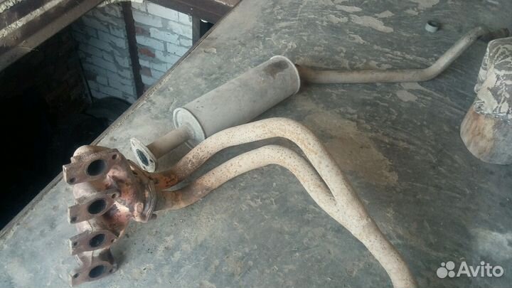 Выпускной коллектор кадет, вектра а