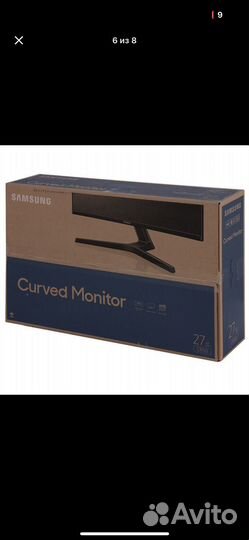 Игровой Монитор Samsung 27 изогнутый черный