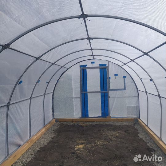 Чехол на теплицу 3х6м из армированной пленки 200мк