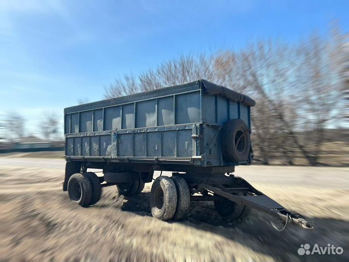 Прицеп самосвальный СЗАП 8527, 1977