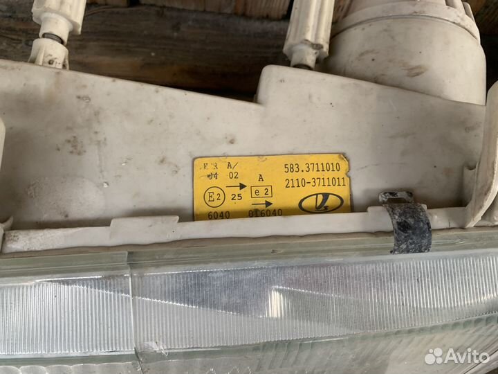 Фары на ваз 2110