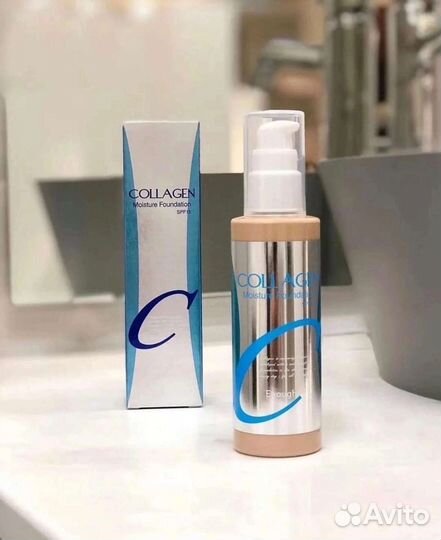 Тональный крем collagen moisture foundation